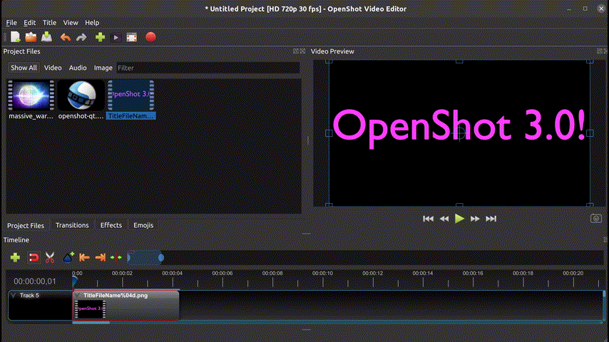 OpenShot Video Editor v3.0.0